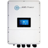 Aims Power Solar Kit Hybrid Inverter Charger, Battery Bank & Solar Panels 9.6 kW Inverter Output | 200 Amp Stored Battery Power | 9900 Watt Solar Panels